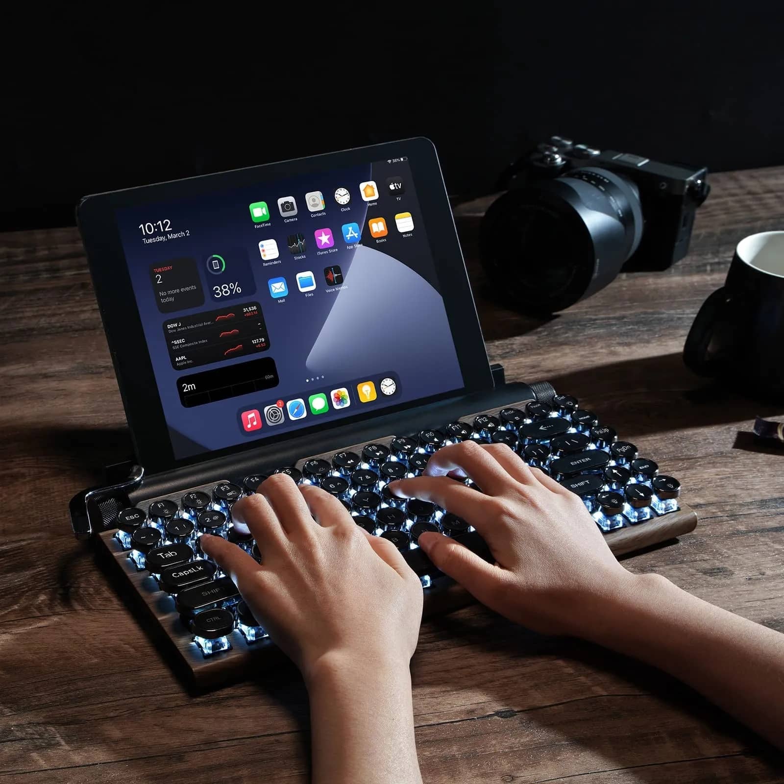 Retro Typewriter Keyboard