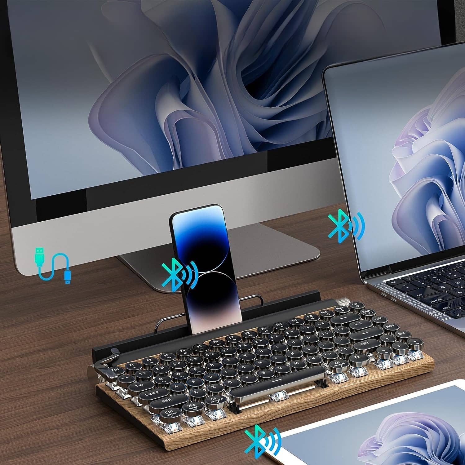 Retro Typewriter Keyboard