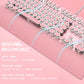 Pink Retro Typewriter Keyboard, Wired Mechanical Gaming Keyboard with Pure White Backlight, 104 Keys Retro Steampunk Vintage Keyboard with Blue Switches, Metal Panel round Keycaps (Pink)